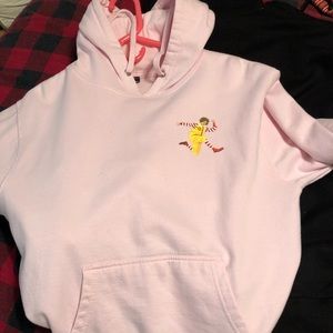 Danny Duncan pink hoodie